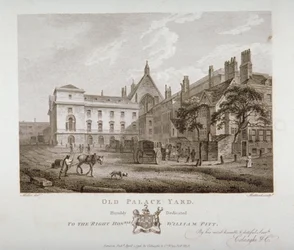 Old Palace Yard, Westminster, London, 1796