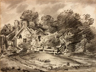 Landscape with Cottage