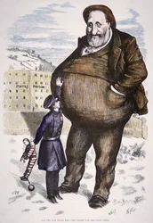 Cartoon featuring William Marcy 