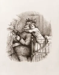 Santa Claus by Thomas Nast, c.1892