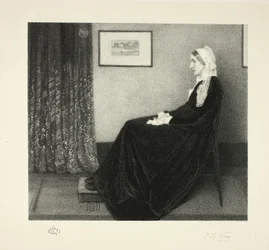 Arrangement in Grey and Black: Portrait of the Artist