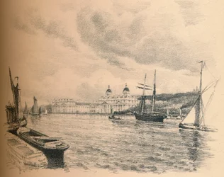 Greenwich Palace From The River