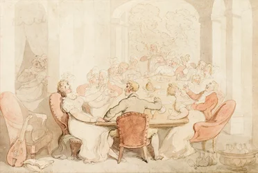 A Raucous Lunch at a Country House