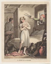 A Snip in a Rage, July 1, 1802