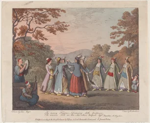 As Many Figures, Dancing Doth Propose, As Waves Roll on the Sea, When Tempest Tossed, July 31, 1804