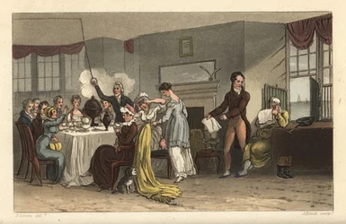 Breakfast Room of the Old Bell Inn, Scarborough