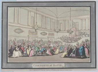 Comforts of Bath, Plate 10