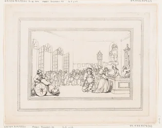 Comforts of Bath, Plate 3