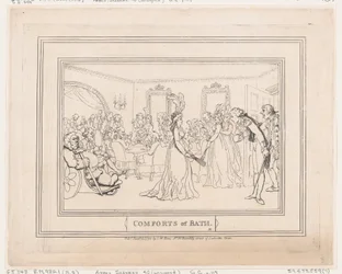 Comforts of Bath, Plate 8