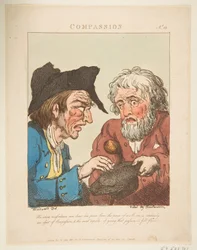 Compassion Le Brun Travested, or Caricatures of the Passions