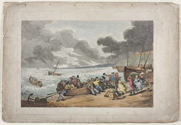 Embarking from Brighthelmstone to Dieppe