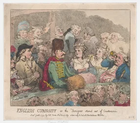 English Curiosity or The Foreigner Stared Out of Countenance