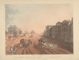 Entrance of Piccadilly or Hyde Park Corner Turnpike (No. 1)