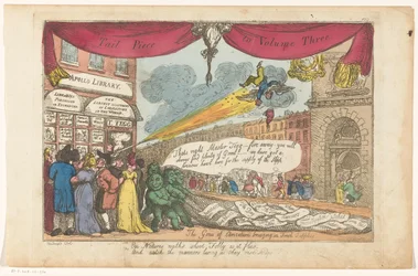 Display of Publisher Thomas Tegg in London