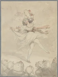 Female Dancer with a Tambourine