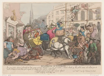 Miseries of London: Going Out to Dinner, February 1, 1807
