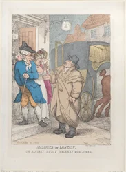 Miseries of London, or a Surly Saucy Hackney Coachman, June 4, 1814