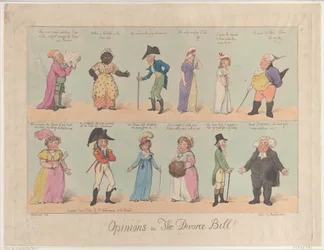 Opinions on The Divorce Bill!!, June 2, 1800