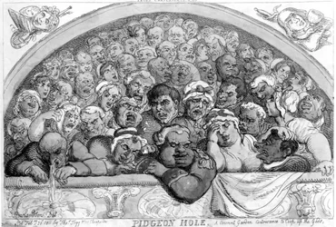 Pigeon Hole - A Convent Garden Contrivance to Coop Up the Gods