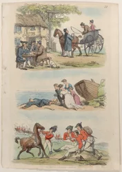 Plate 12, from World in Miniature, 1816