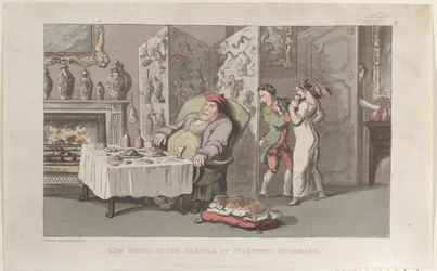 Quae Genus, in the Service of Sr. Jeffery Gourmand, from The History of Johnny