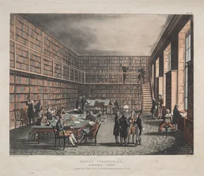 Royal Institution, Albemarle Street, 1809