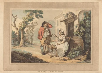 Rustic Courtship