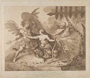 Satan, Sin and Death Paradise Lost, Book the 2nd, after 1790