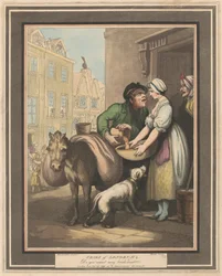 Set of eight (4): Cries of London