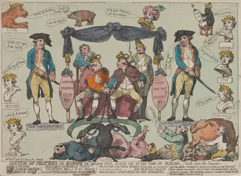 Sketch of Politics in Europe, January 24, 1786 - Birthday of the King of Prussia