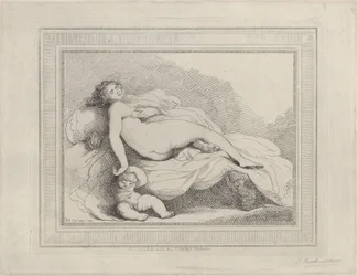 Sleeping Venus and Love, 1799