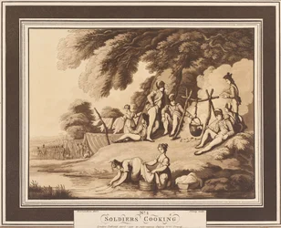 Soldiers Cooking, c.1798