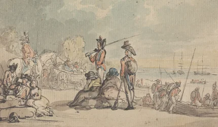 Soldiers Embarking