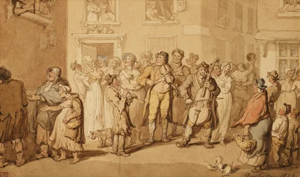 Street Musicians, 1823