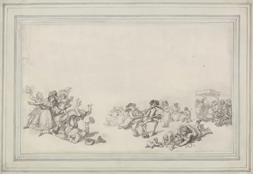Study of Skaters: Skating on the Serpentine