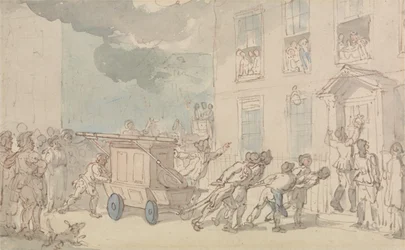 The Arrival of the Fire Engine
