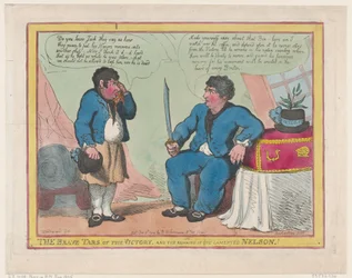 The Brave Tars of the Victory, and The Remains of the Lamented Nelson!