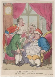 The Last Gasp, or Toadstools Mistaken for Mushrooms, September 1, 1813