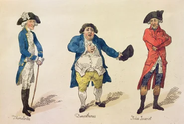 The Rival Candidates, Frontispiece in the Book 
