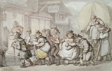 The Woolpack Inn: Arrival of 