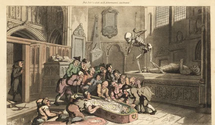 The Skeleton of Death Watches Antiquarians Exhume a King