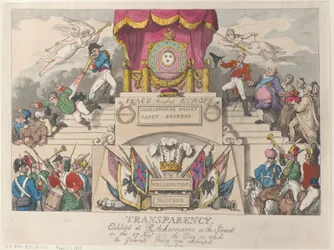 Transparency: Exhibited at R. Ackermann