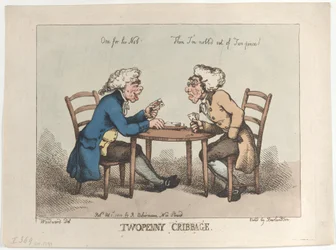 Twopenny Cribbage, Reissued 1810