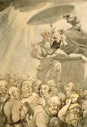 William Field Preaching