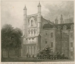 North East View of the House of Commons from a Drawing by Thomas Sandby RA