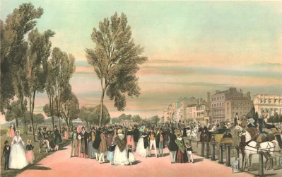 Hyde Park near Grosvenor Gate