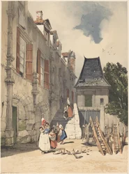 The Abbey of St. Amand, Rouen