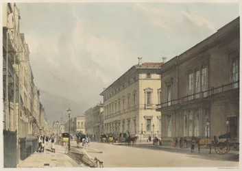 London As It Is: The Club-Houses, Pall Mall