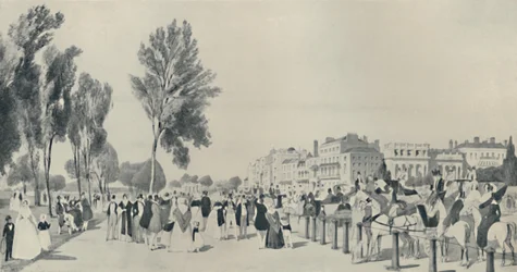 Society in Hyde Park, 1842