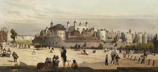 The Tower and Mint, from Great Tower Hill